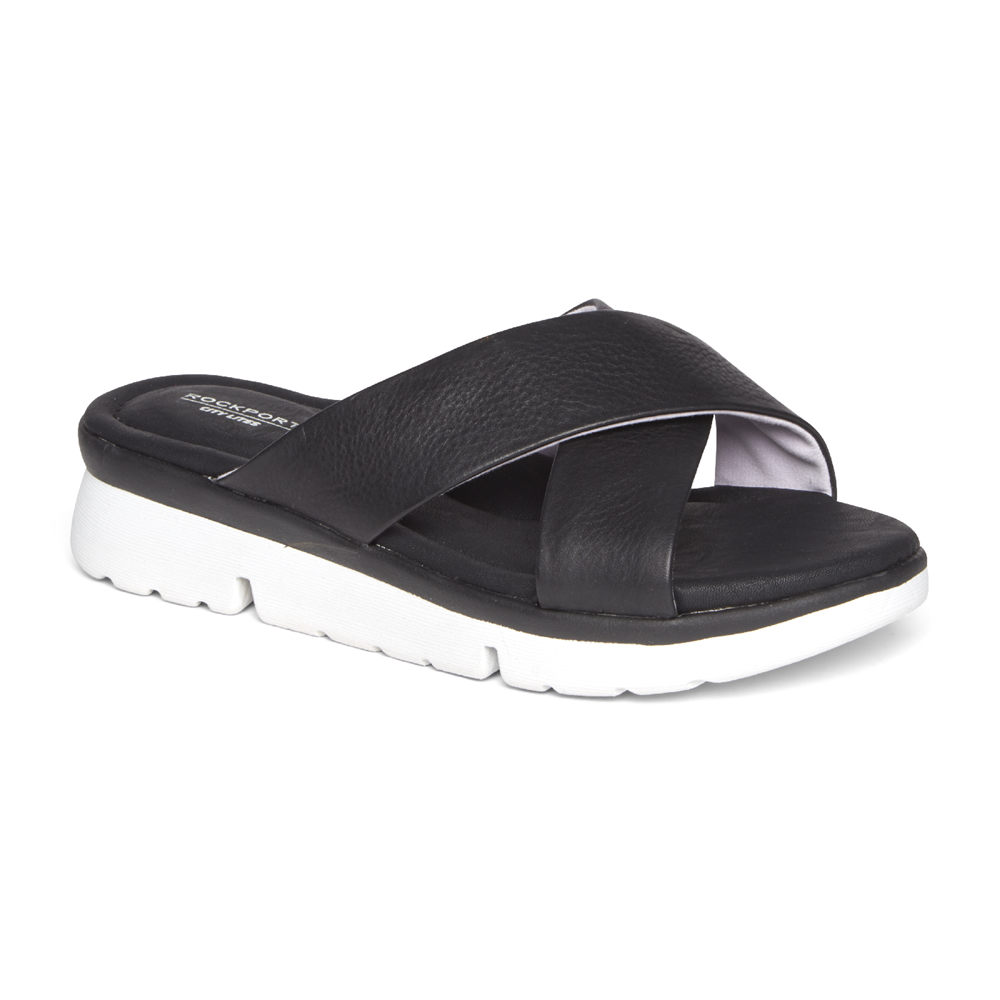 Rockport Sandaler Dame Svart - R-Evolution - HMLY75824